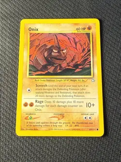 Onix 69/111 - Pokemon Neo Genesis LP 1 - Image 1