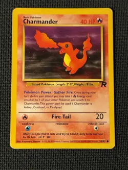 Charmander 50/82 - Pokemon Team Rocket MP - Image 1