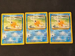 3 x Magikarp 35/102 - Pokemon Base Set Unlimited - Image 1