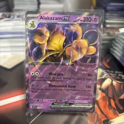 Abra 063 + Kadabra 064 + Alakazam ex SVP 050 – NM 151 Promo 3- Pack Set Pokemon - Image 1