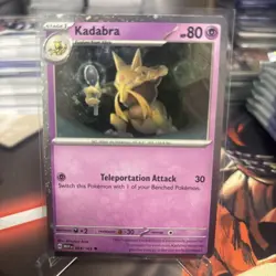 Abra 063 + Kadabra 064 + Alakazam ex SVP 050 – NM 151 Promo 3- Pack Set Pokemon - Image 2