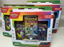 Pokemon First Partner Illustration Collection Sealed Lot Of 3 👍 - Image 1