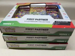 Pokemon First Partner Illustration Collection Sealed Lot Of 3 👍 - Image 2