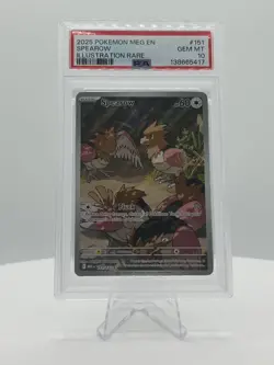 TCG; Pokemon: Mega Evolutions; Spearow #151 PSA Gem Mint 10 - Image 1