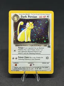 Pokemon Dark Persian 17/53 Wotc Promo Holo - Image 1