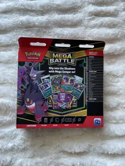 2025 Pokemon Mega Evolution Mega Gengar ex Metal Battle Deck SEALED SHIPS TODAY - Image 1