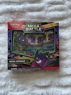 2025 Pokemon Mega Evolution Mega Gengar ex Metal Battle Deck SEALED SHIPS TODAY - Image 2
