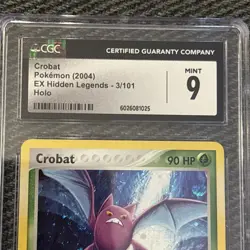 POKEMON EX Hidden Legends CROBAT 3/101 Holo Rare PSA 9 MINT Combine Shipping - Image 2