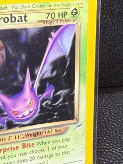 Dark Crobat Holo - Neo Destiny Set #2/105 - Pokemon Card MP - Image 4