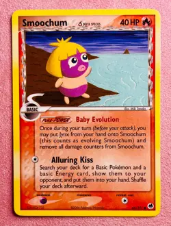 Smoochum 64/101 EX Dragon Frontiers | 2006 Vintage Pokemon Card Non Holo | LP - Image 1