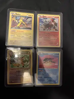 Four Holographic Pokemon Cards Enter Raikou Suicuneabd Taichung - Image 1