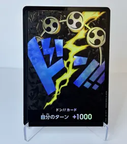 DON!! Card (Enel) Premium Booster -The Best- Foil Japanese - Image 1
