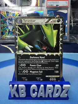 Pokemon Tyranitar PRIME 88/95 Unleashed Holo Rare Stage 2 Card 2010 MP/HP - Image 1