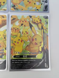 Pikachu V-Union [Set of 4] SWSH: Sword & Shield Promo Cards Holo - Image 2