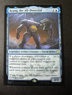 MTG Teenage Mutant Ninja Turtles Krang, The All-Powerful Surge Foil R 0013 - Image 1