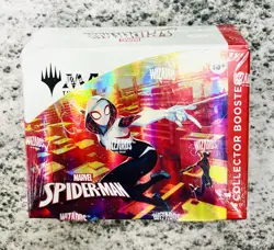 New Sealed MTG Magic The Gathering Marvel Spider-Man Collector Booster Box x1 - Image 1