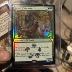 Beast Whisperer (Foil) - NM/M - MEDIA / Promo - GRN 123 - Guilds of Ravnica MTG - Image 1