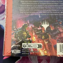 New Sealed MTG Magic The Gathering TMNT Ninja Turtles Collector Booster Box x1 - Image 4