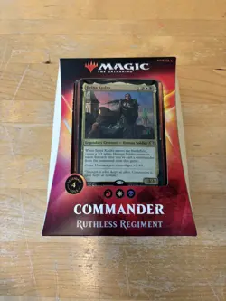 MTG Magic The Gathering 2020 Commander Ruthless Regiment Deck Ikoria Sealed - Image 1