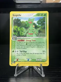 Pokemon Card - Sceptile 20/109 Ruby and Sapphire - Non Holo - LP - Image 1