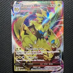 Zeraora VMAX - 054/159 - Pokemon Crown Zenith Sword & Shield Full Art Card NM - Image 1
