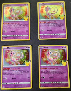 Pokemon TCG Mew #011/025 Celebrations Holo Rare, Pack Fresh, Free Card - Image 4