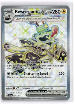 Pokemon TCG Revavroom ex (Full Art) 081/064 Sv: Shrouded Fable Ultra Rare - Image 1