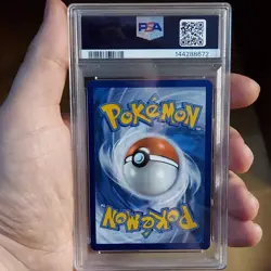 Pokemon Destined Rivals Team Rocket's Houndoom Illustration Rare Holo PSA 9 - Image 2