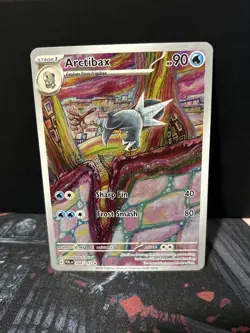Arctibax 209/193 Sv02: Paldea Evolved Holo Pokemon TCG Illustration Rare NM - Image 1