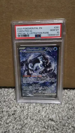 2023 Pokemon SV Paldea Evolved Chien-Pao ex #261/193 PSA 10 - Image 2