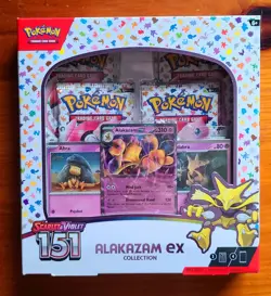 Pokemon 151 Alakazam ex Collection Box Sealed Scarlet & Violet SEALED quick ship - Image 1