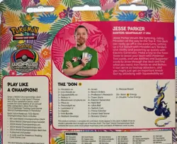 NEW Pokemon World Championships Deck 2024 Honolulu Jesse Parker the Don. Sealed - Image 4