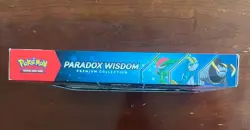 Pokemon TCG Paradox Wisdom Premium Collection Box Sealed 7 Packs – Corner Scuffs - Image 4