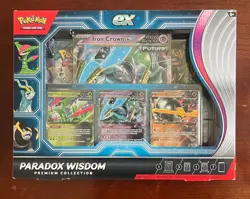 Pokemon TCG Paradox Wisdom Premium Collection Box Sealed 7 Packs – Corner Scuffs - Image 5