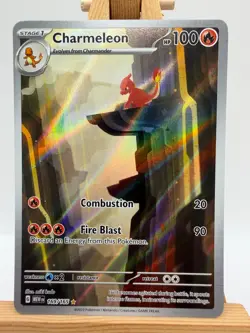 Pokemon TCG - S&V 151 - 169/165 Charmeleon - Illustration Rare - NM/M - Image 1