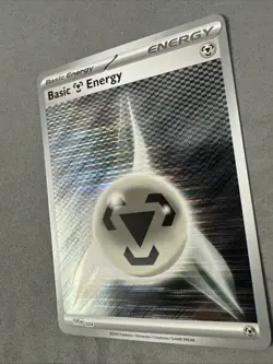 Pokemon TCG * SV Black Bolt * BASIC ENERGY HOLO SVE 024 Metal * FRESH PK - Image 2