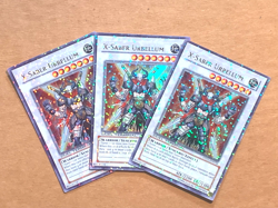 yugioh 3X X-Saber Urbellum DT01-EN034 Ultra Parallel Rare Near Mint - Image 1