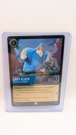 Lady Kluck - Protective Confidant [Foil] #172 Lorcana Archazia's Island - Image 1