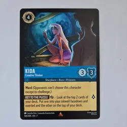 Disney Lorcana Kida-Creative Thinker Character Atlantis 164/204 - Image 1