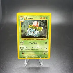 Ivysaur - 30/102 - Pokemon Base Set Unlimited Card WOTC NM -j - Image 1