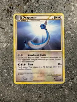 Pokemon TCG Cards Dragonair 32/102 HGSS Triumphant Uncommon NM-M - Image 1