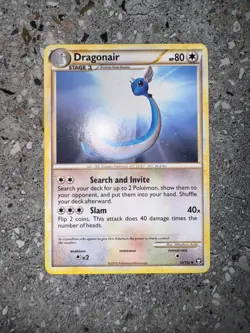 Pokemon TCG Cards Dragonair 32/102 HGSS Triumphant Uncommon NM-M - Image 3