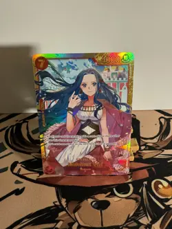 Nefeltari Vivi SEC OP04-118 SEC One Piece TCG English Card Near Mint Secret Rare - Image 1
