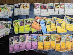 Journey Together 40 Card Bulk Lot + 2 Holos Pokemon No Duplicates English - Image 1