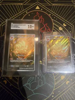 Ninetales Obsidian Flames 2023 Holo IR Pokemon Card TCG SGC 10 - Image 1