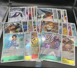 Big One Piece TCG Mixed Pirate Foil Lot Of 96 Cards Near Mint - Image 3