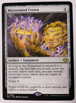 Mirrormind Crown MTG, Lorwyn Eclipsed, Rare, Regular, NM - Image 1