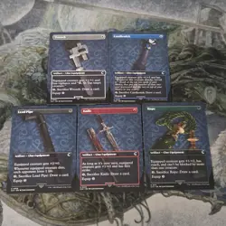 MTG Ravnica Clue Edition • Artifact Clue Equipment Set ◇ 5 - Image 1