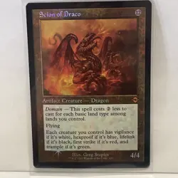 Scion of Draco Retro Frame Foil MTG MH2 Modern Horizons 2 - Image 1