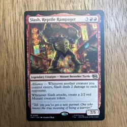 MTG Slash, Reptile Rampager 0108 TMNT TMT NM - Image 1